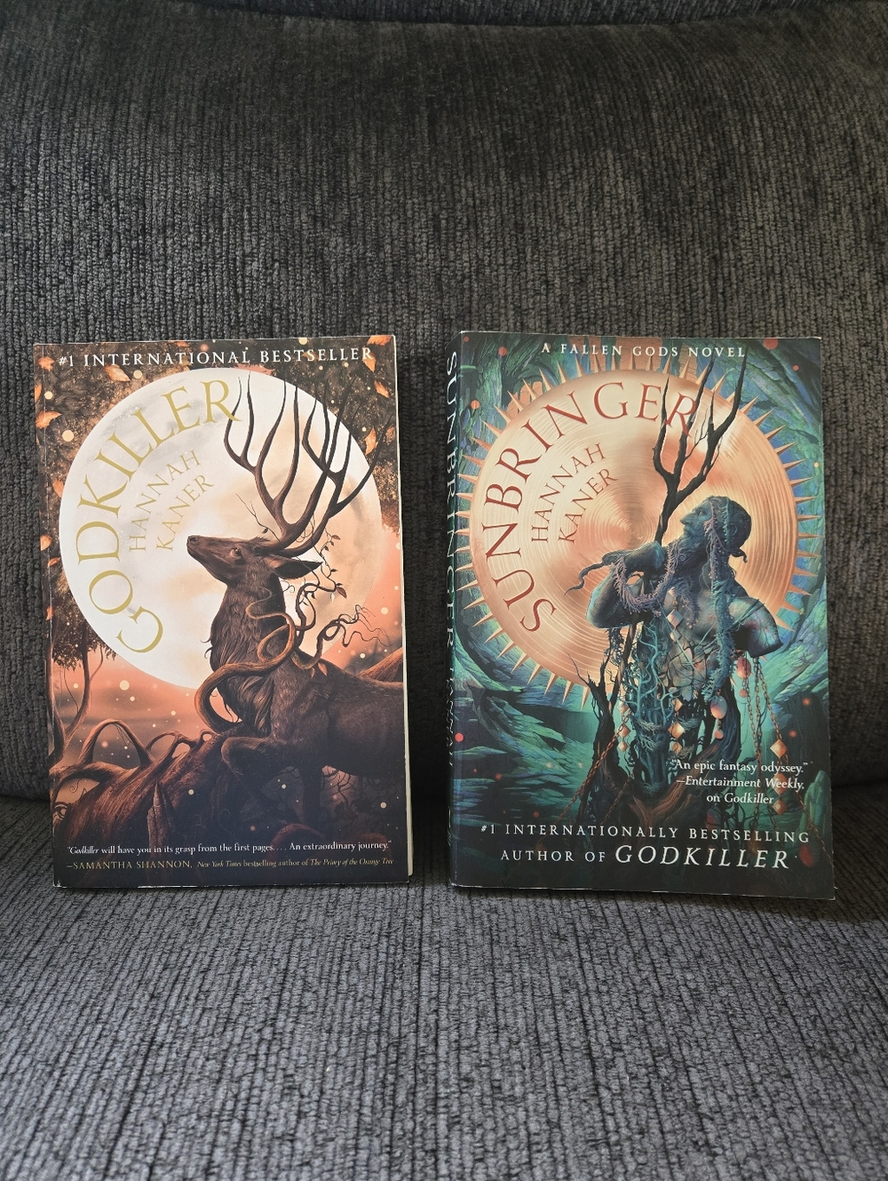 Godkiller & Sunbringer Book Set - Hannah Kaner